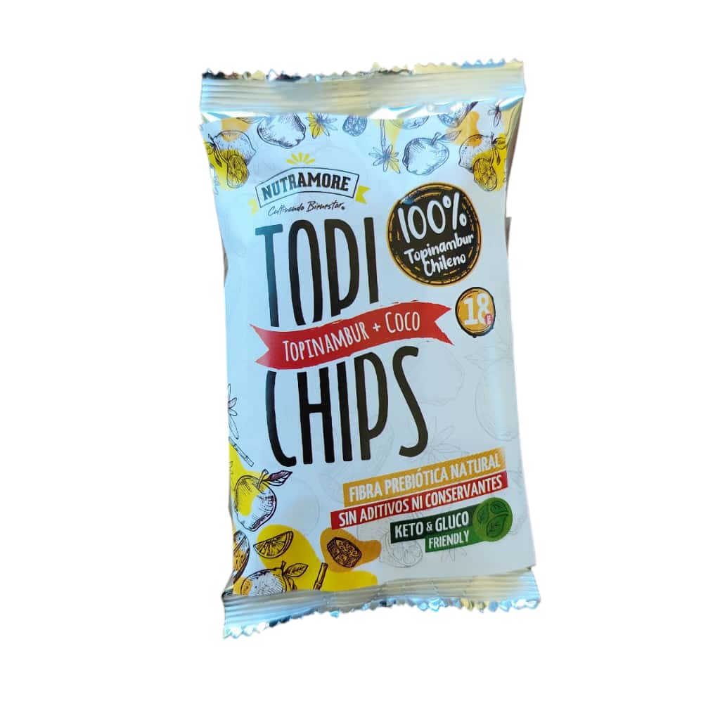 Pack 4 Chips de Topinambur (15g c/u) - Imagen 3