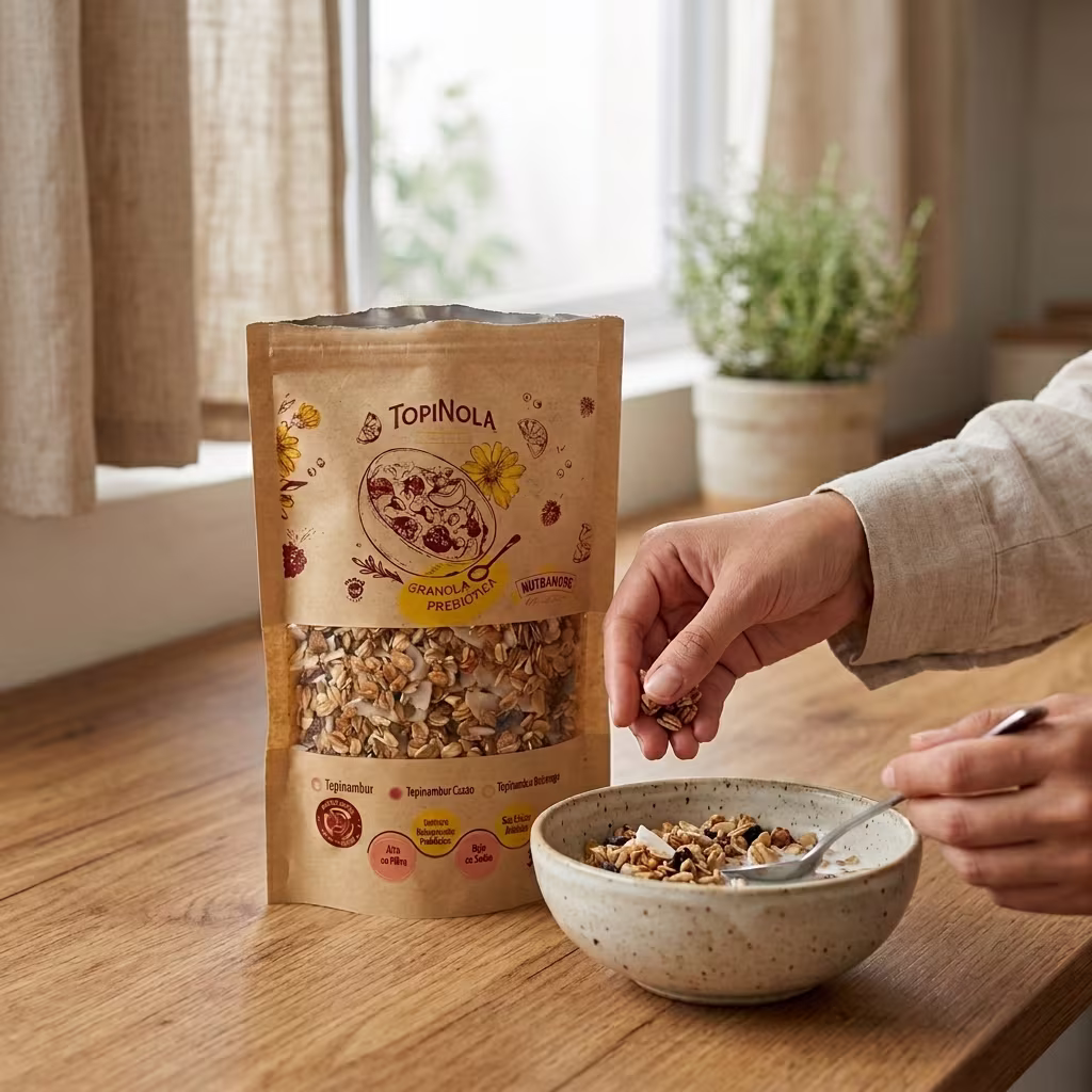 Topinola Cacao 350g Granola Saludable